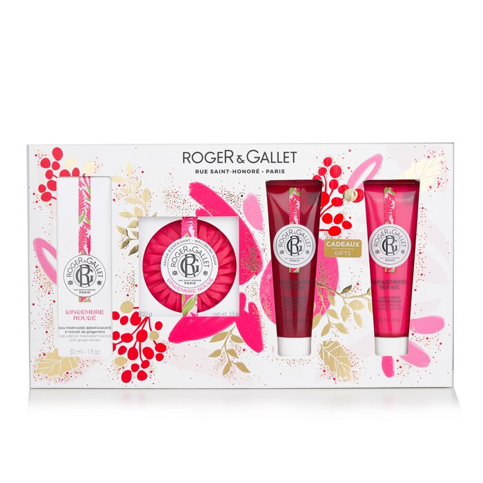 Roger & Gallet Gingembre Rouge Coffret  4pcsProduct Thumbnail