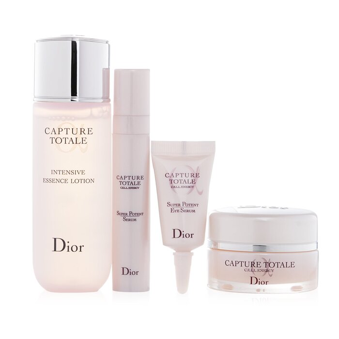 Christian Dior مجموعة كابتشر توتال للعناية بالبشرة 4pcs+1bagProduct Thumbnail