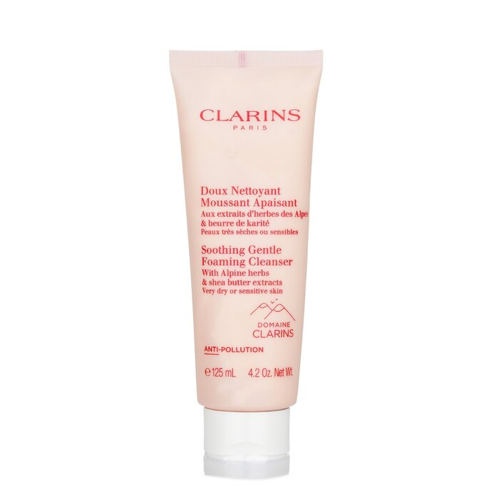 Clarins Soothing Gentle Foaming Cleanser with Alpine Herbs & Shea Butter Extracts - Very Dry or Sensitive Skin 125ml/4.2ozProduct Thumbnail