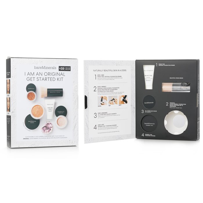 BareMinerals I Am An Original Get Started Kit: Foundation Primer + All 4pcsProduct Thumbnail