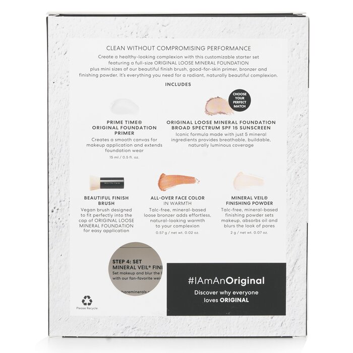 BareMinerals I Am An Original Get Started Kit: Foundation Primer + All 4pcsProduct Thumbnail