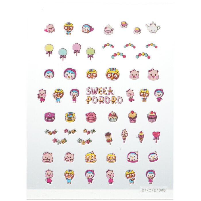 April Korea Pororo Nail Sticker 1packProduct Thumbnail