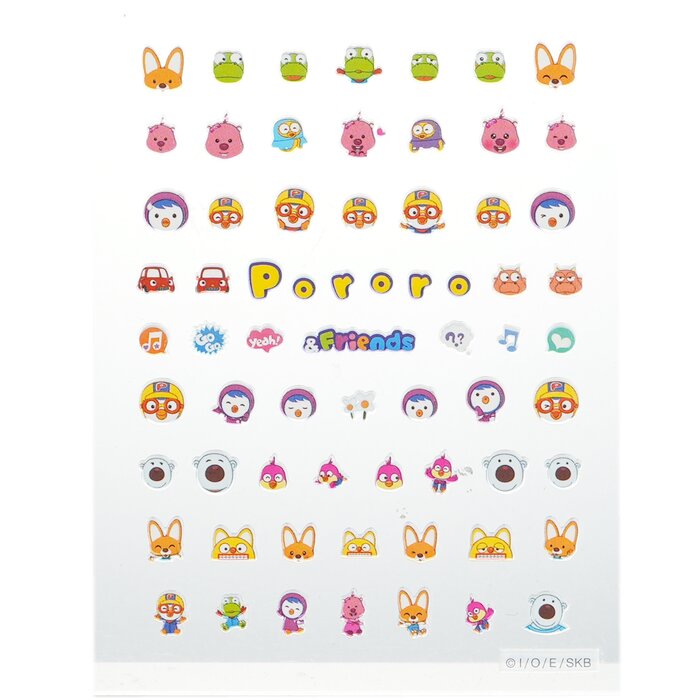April Korea Pororo Nail Sticker 1packProduct Thumbnail