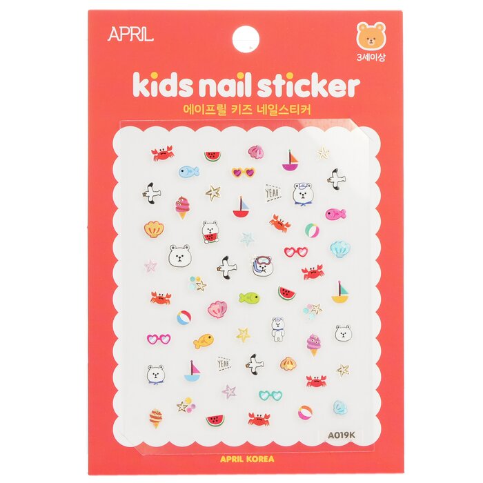 April Korea April Kids Nail Sticker 1packProduct Thumbnail
