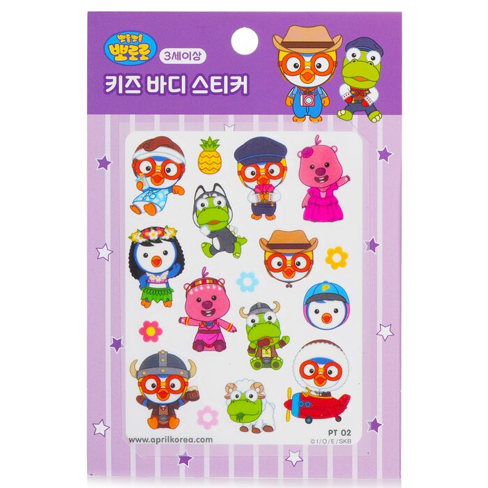 April Korea Pororo Body Sticker 1pcProduct Thumbnail