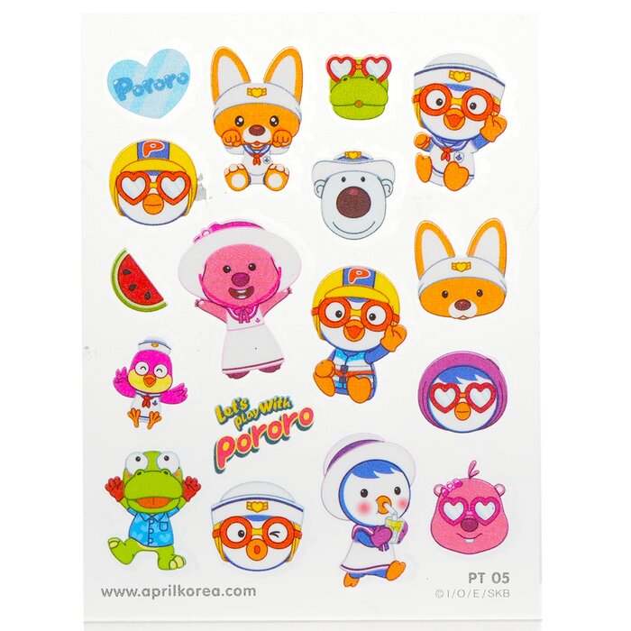 April Korea Pororo Body Sticker 1pcProduct Thumbnail