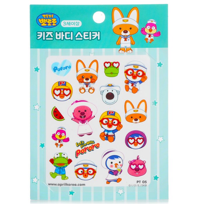 April Korea Pororo Body Sticker 1pcProduct Thumbnail