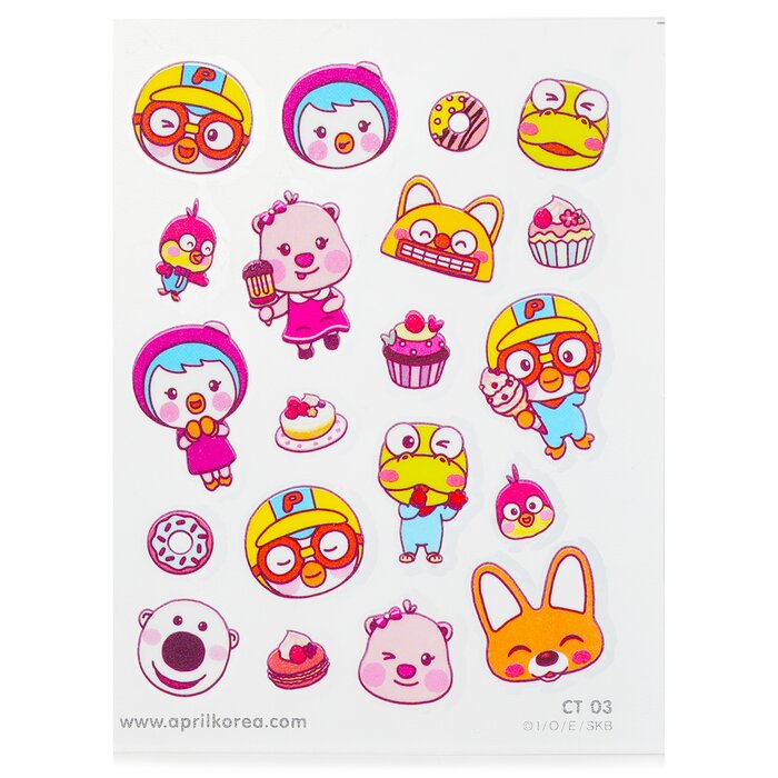 April Korea Pororo Body Sticker 1pcProduct Thumbnail