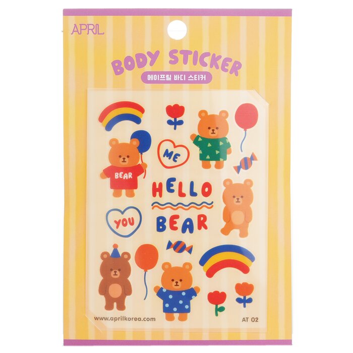 April Korea April Body Sticker 1pcProduct Thumbnail