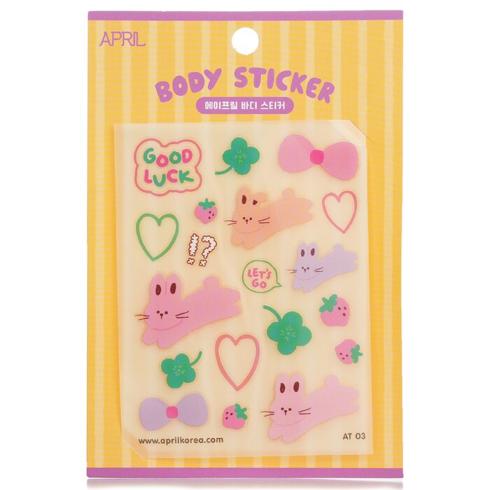 April Korea April Body Sticker 1pcProduct Thumbnail