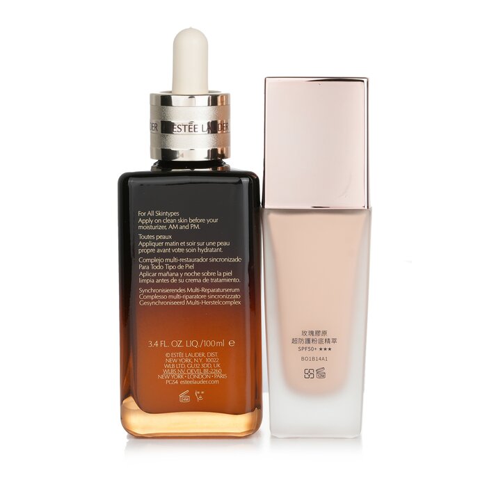 Estee Lauder Advanced Night Repair Synchronized Multi-Recovery Complex 100ml (Free: Natural Beauty BIO UP Rose Collagen Foundation SPF50 35ml)  2pcsProduct Thumbnail