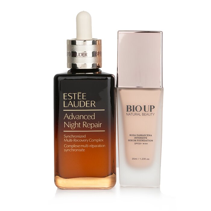 Estee Lauder Advanced Night Repair Synchronized Multi-Recovery Complex 100ml (Free: Natural Beauty BIO UP Rose Collagen Foundation SPF50 35ml)  2pcsProduct Thumbnail