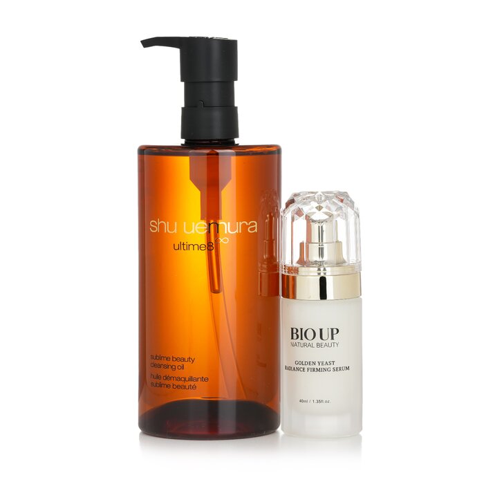 Shu Uemura Ultime8 Sublime Beauty Cleansing Oil 450ml (Free: Natural Beauty BIO UP Firming Serum 40ml) 2pcsProduct Thumbnail