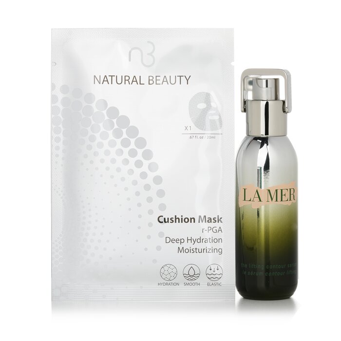 La Mer The Lifting Contour Serum 30ml (Free: Natural Beauty r-PGA Hydration Cushion Mask 6x20ml) 30ml+6x20mlProduct Thumbnail