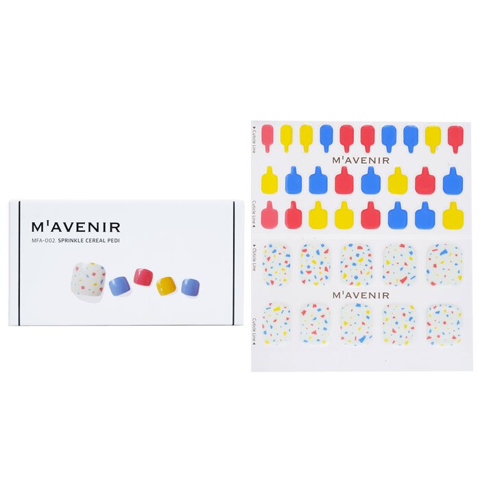 Mavenir Nail Sticker (Assorted Colour) 36pcsProduct Thumbnail