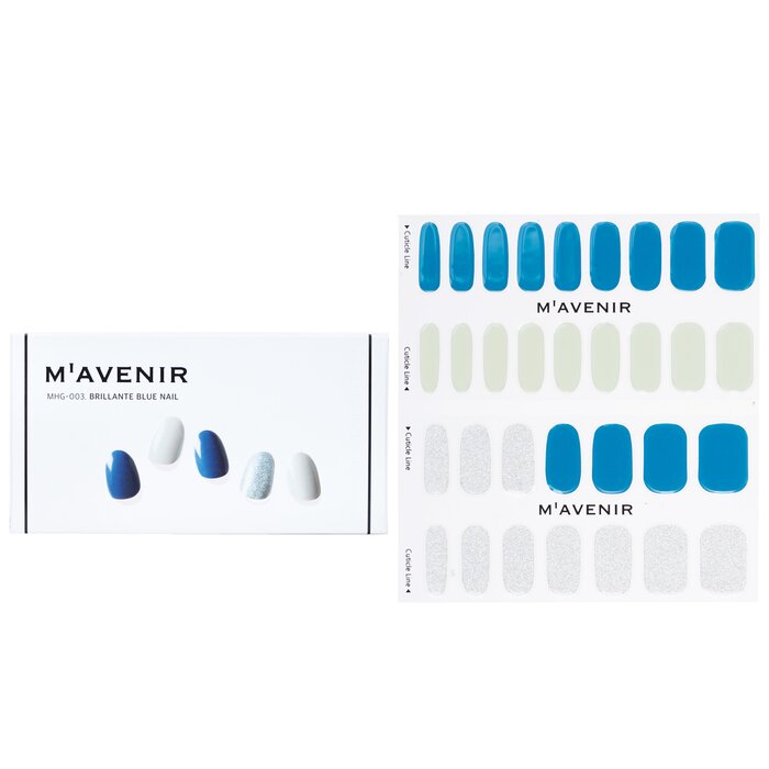 Mavenir Nail Sticker (Blue) 32pcsProduct Thumbnail