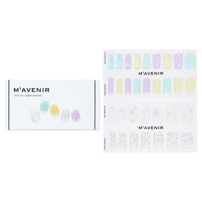 Mavenir Nail Sticker (Assorted Colour) 32pcsProduct Thumbnail