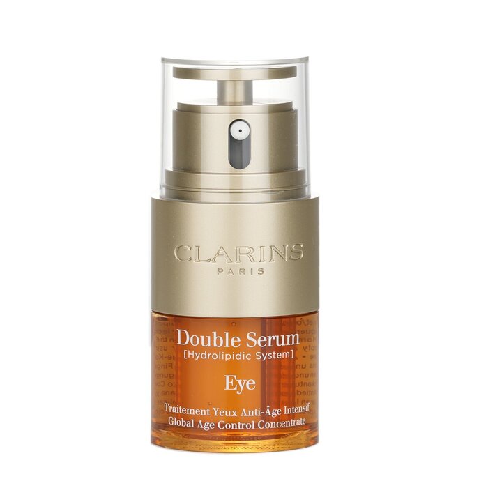 Clarins Double Serum Eye (Hydrolipidic System) Global Age Control Concentrate (unboxed) 20ml/0.6ozProduct Thumbnail