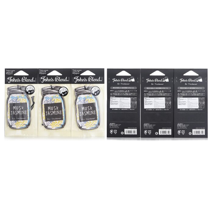 John's Blend Air Freshener - Musk Jasmine 3pcsProduct Thumbnail