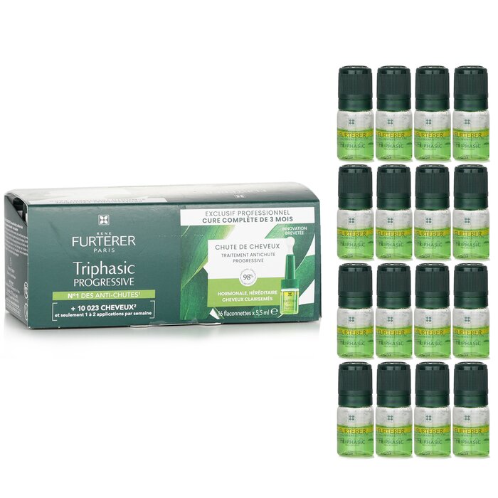 Rene Furterer Triphasic Progressive Anti-hair Loss Treatment 16x5.5mlProduct Thumbnail