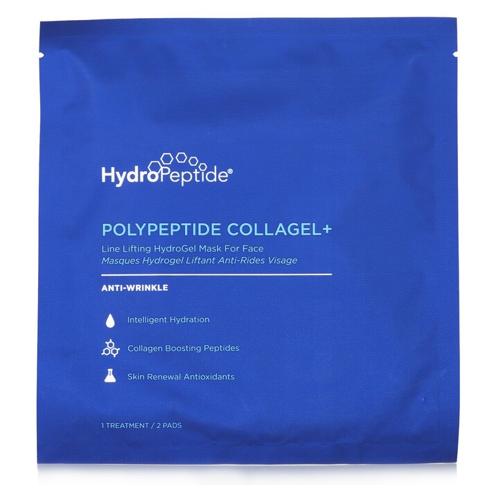 HydroPeptide PolyPeptide Collagel+ Line Lifting Hydrogel Mask For Face Anti Wrinkle 4 TreatmentsProduct Thumbnail