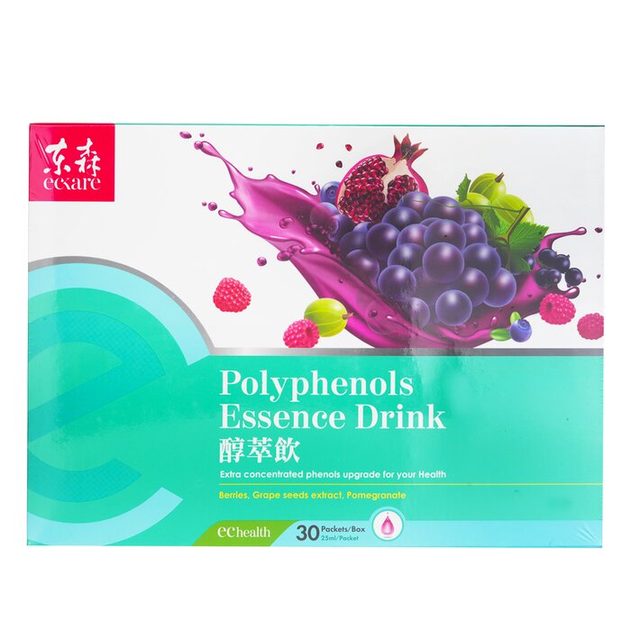 EcKare Polyphenols Essence Drink - Berries, Grape seeds extract, Pomegranate 30 PacketsProduct Thumbnail