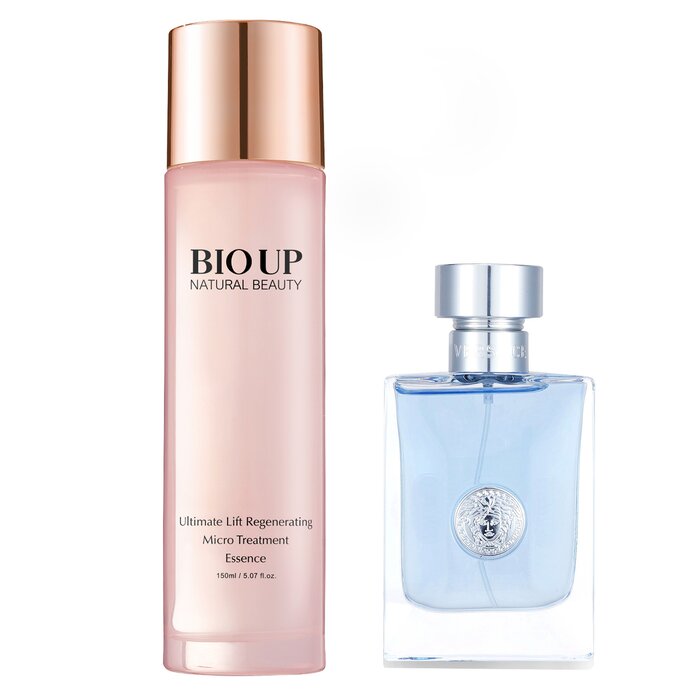 Versace Versace Pour Homme EDT Spray 50ml + Natural Beauty BIO UP Treatment Essence 150ml 2pcsProduct Thumbnail
