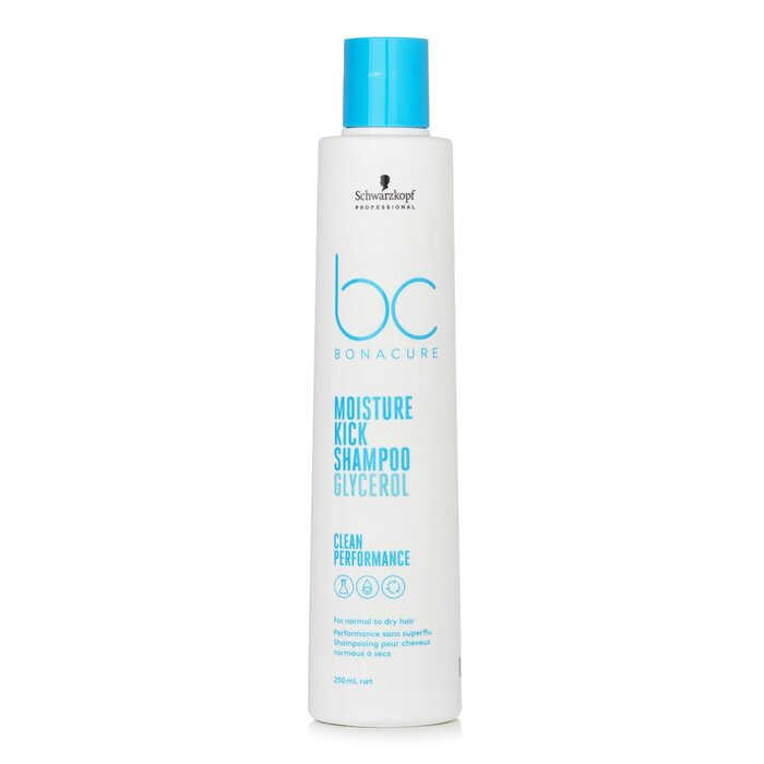 Schwarzkopf BC Moisture Kick Shampoo Glycerol (For Normal To Dry Hair) 250ml/8.45ozProduct Thumbnail