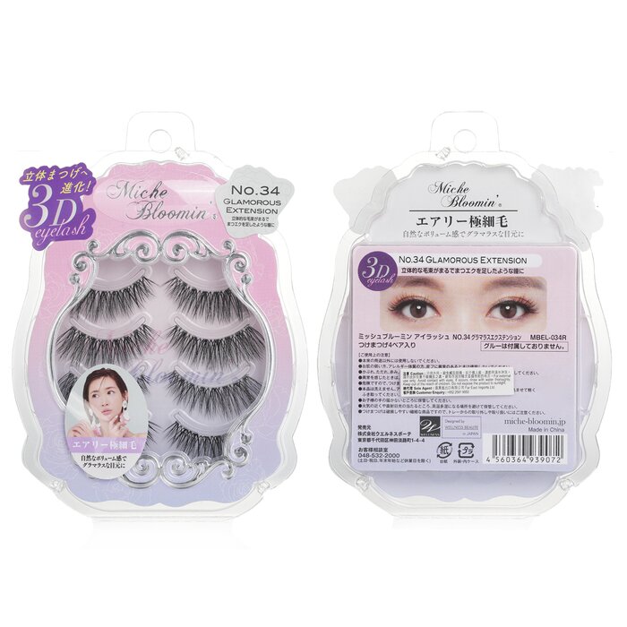 Miche Bloomin' 3D Eyelash 4pairsProduct Thumbnail