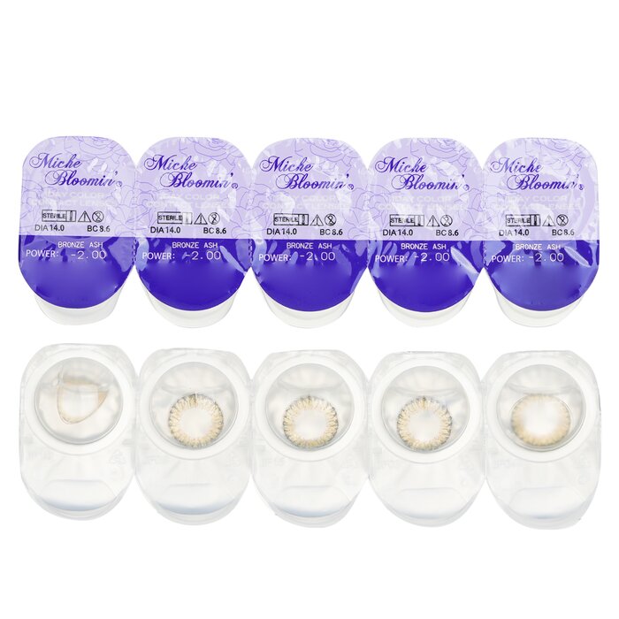 Miche Bloomin' Quarter Veil 1 Day Color Contact Lenses (102 Bronze Ash) 10pcsProduct Thumbnail