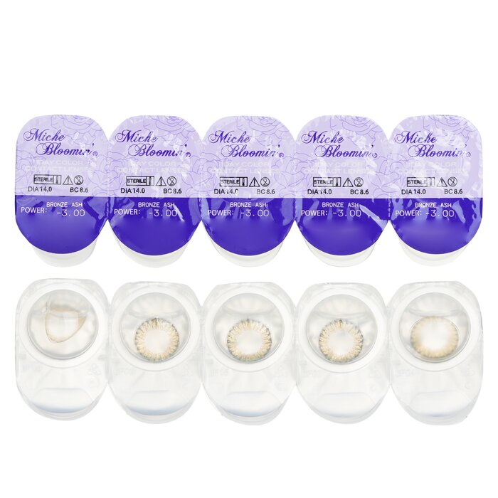 Miche Bloomin' Quarter Veil 1 Day Color Contact Lenses (102 Bronze Ash) 10pcsProduct Thumbnail