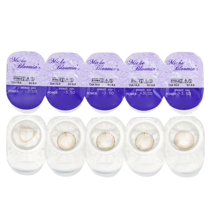 Miche Bloomin' Quarter Veil 1 Day Color Contact Lenses (102 Bronze Ash) 10pcsProduct Thumbnail