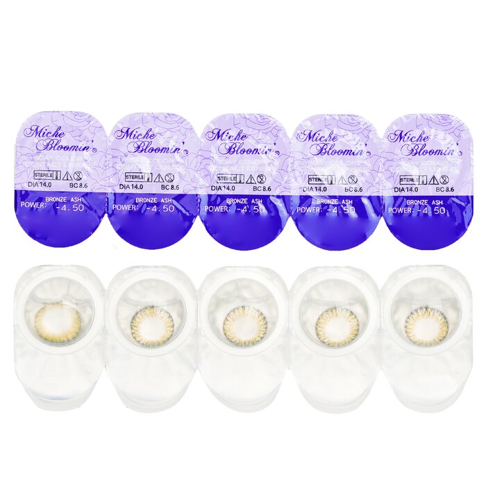 Miche Bloomin' Quarter Veil 1 Day Color Contact Lenses (102 Bronze Ash) 10pcsProduct Thumbnail