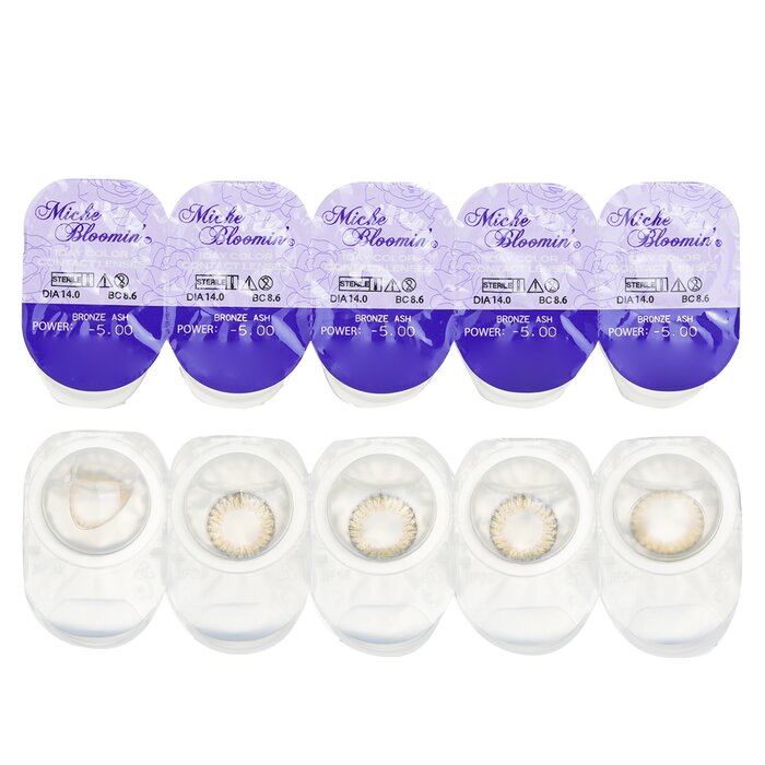 Miche Bloomin' Quarter Veil 1 Day Color Contact Lenses (102 Bronze Ash) 10pcsProduct Thumbnail