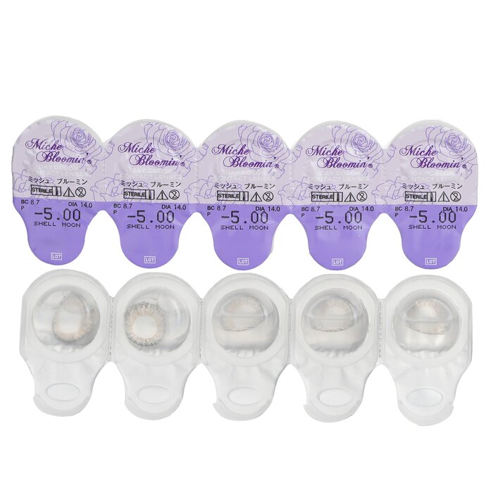 Miche Bloomin' Quarter Veil 1 Day Color Contact Lenses (106 Shell Moon) 10pcsProduct Thumbnail