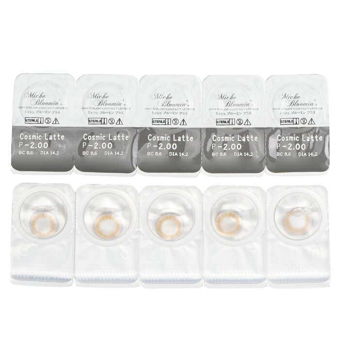 Miche Bloomin' Iris Glow 1 Day Color Contact Lenses (502 Cosmic Latte) 10pcsProduct Thumbnail