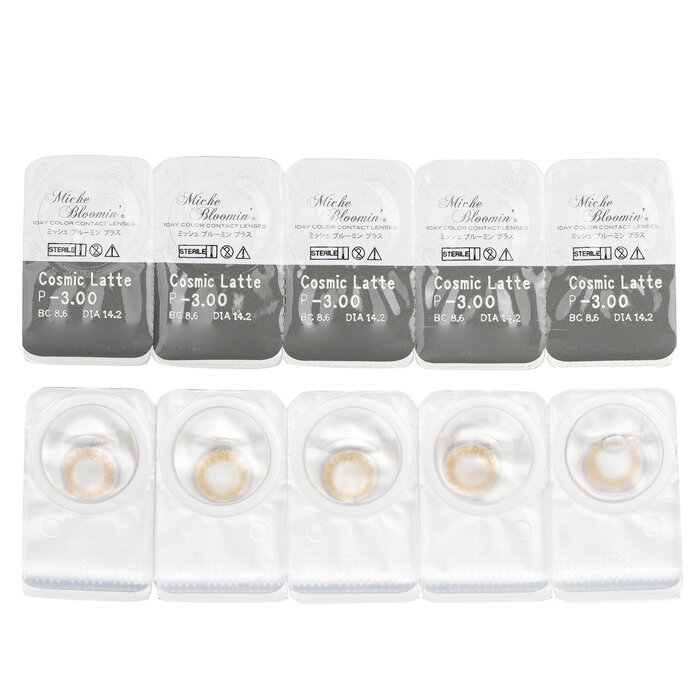 Miche Bloomin' Iris Glow 1 Day Color Contact Lenses (502 Cosmic Latte) 10pcsProduct Thumbnail