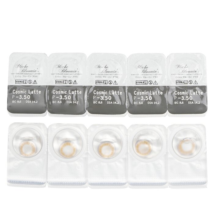 Miche Bloomin' Iris Glow 1 Day Color Contact Lenses (502 Cosmic Latte) 10pcsProduct Thumbnail