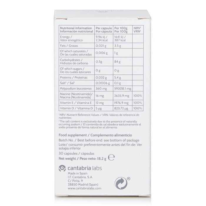 Heliocare by Cantabria Labs D Plus Capsules 30capsulesProduct Thumbnail