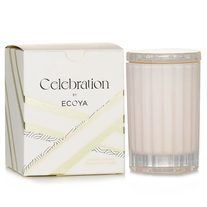 Ecoya Mini Celebration Candle - White Musk & Warm Vanilla 80g/2.8ozProduct Thumbnail