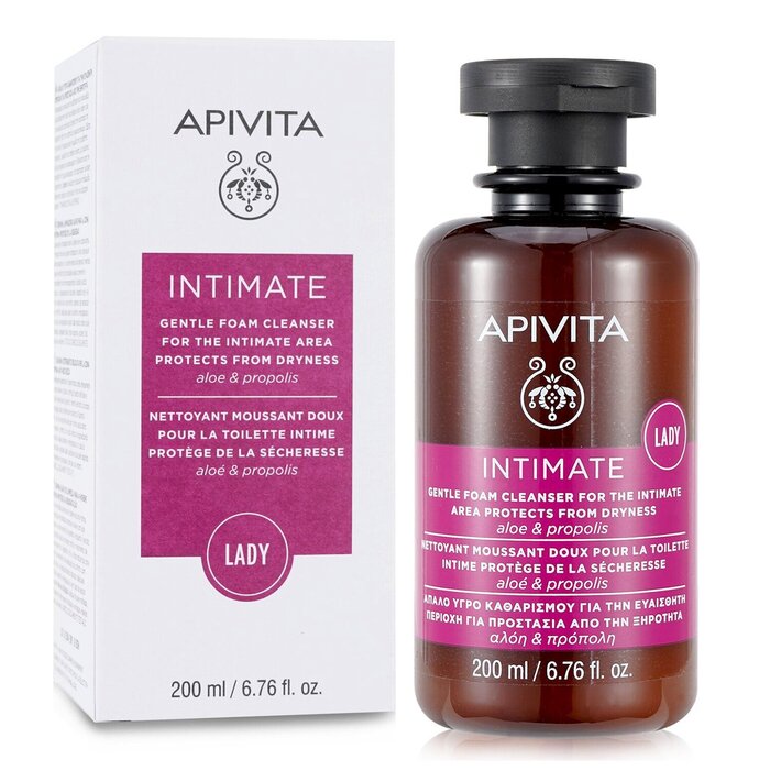 Apivita Intimate Hygiene Gentle Cleansing Gel -Daily Use 200ml