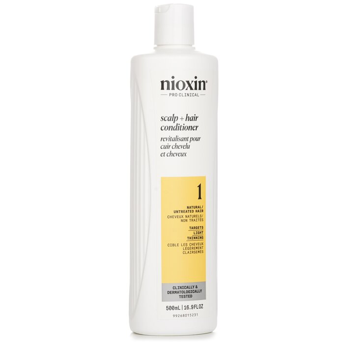 Nioxin Density System 1 Scalp Therapy Conditioner (Natural Hair, Light Thinning) 500ml/16.9ozProduct Thumbnail