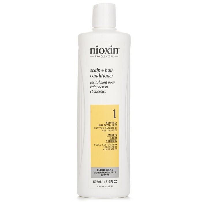 Nioxin Density System 1 Scalp Therapy Conditioner (Natural Hair, Light Thinning) 500ml/16.9ozProduct Thumbnail