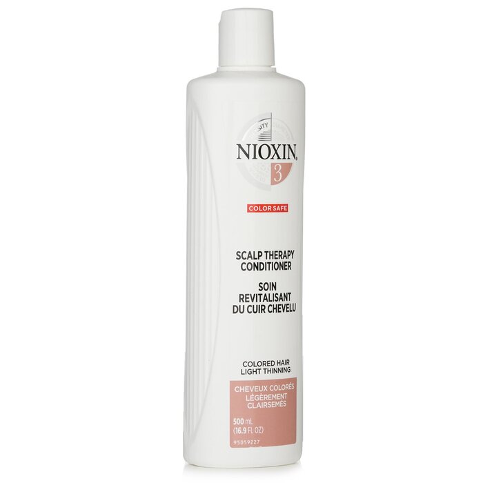 Nioxin Density System 3 Scalp Therapy Conditioner (Colored Hair, Light Thinning, Color Safe) 500ml/16.9ozProduct Thumbnail
