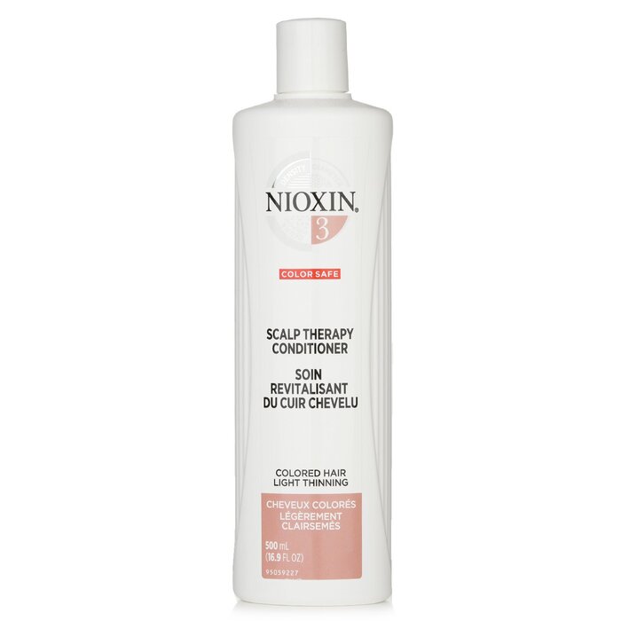 Nioxin Density System 3 Scalp Therapy Conditioner (Colored Hair, Light Thinning, Color Safe) 500ml/16.9ozProduct Thumbnail