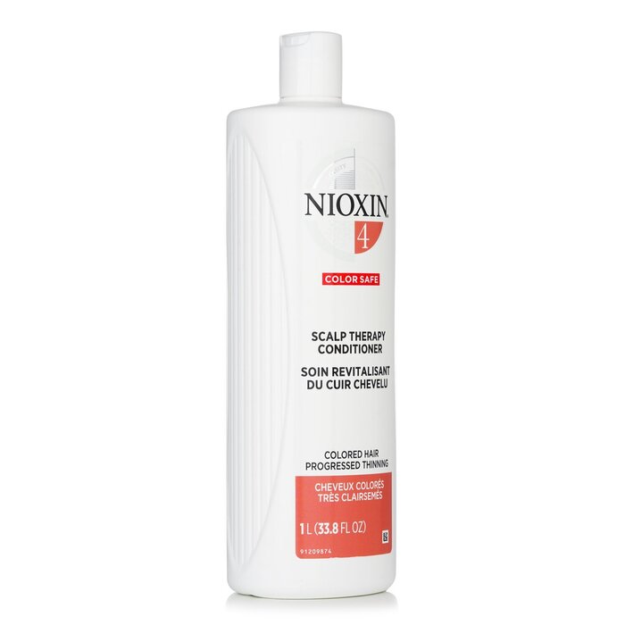 Nioxin Density System 4 Scalp Therapy Conditioner (Colored Hair, Progressed Thinning, Color Safe) 1000ml/33.8ozProduct Thumbnail