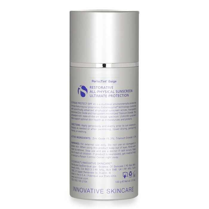 IS Clinical Extreme Protect SPF 40 Perfectint Beige Sunscreen Creme 100g/3.5ozProduct Thumbnail