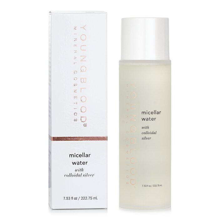 Youngblood Micellar Water with Colloidal Silver 222.75ml/7.53ozProduct Thumbnail