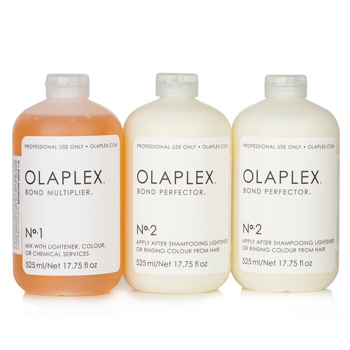 Olaplex Salon Intro Kit: No. 1 Bond Multiplier 525ml + No. 2 Bond Perfector 525ml x2 3pcsProduct Thumbnail