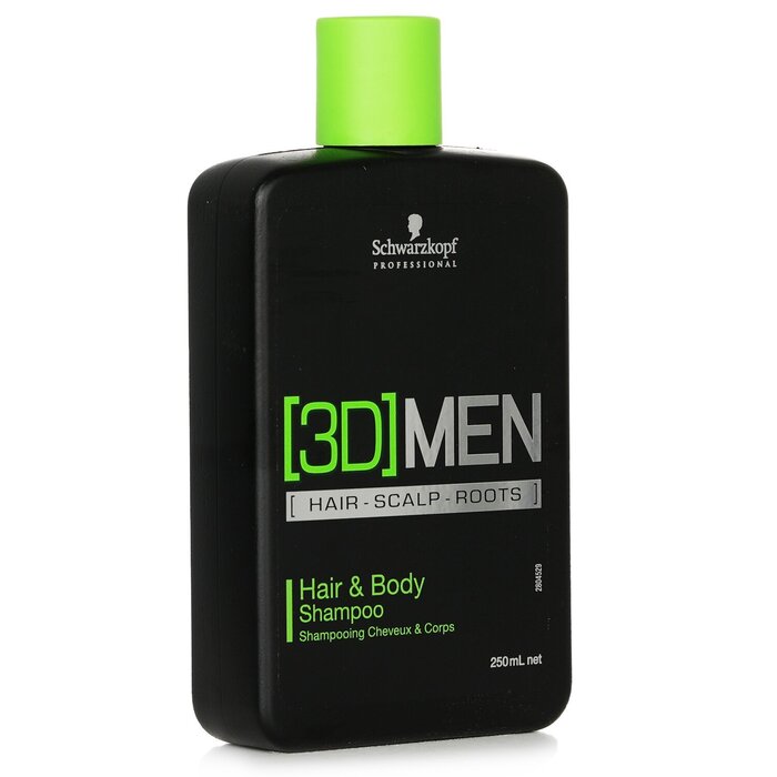 Schwarzkopf [3D] Men Hair & Body Shampoo 250ml/8.4ozProduct Thumbnail